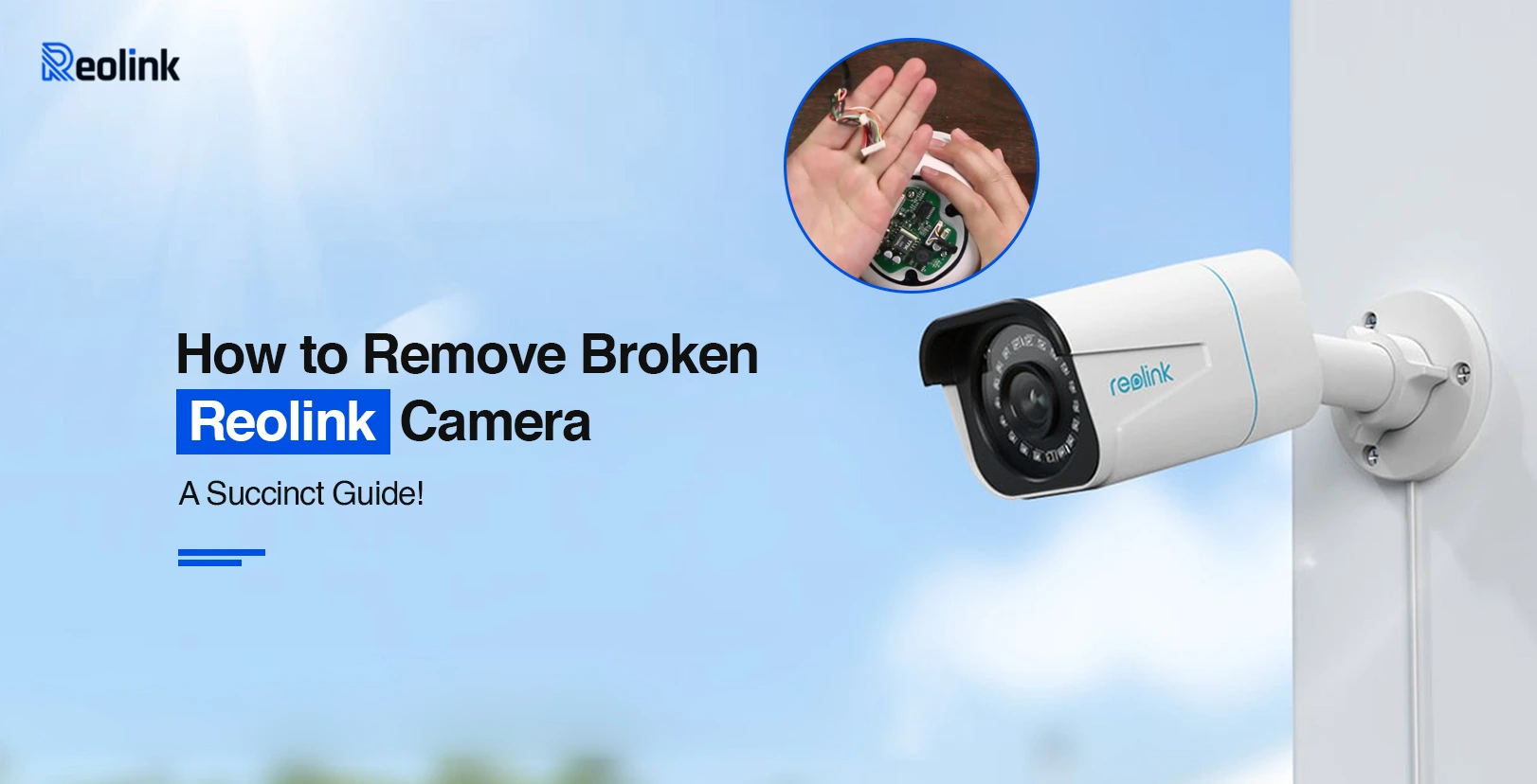 Remove Broken Reolink Camera